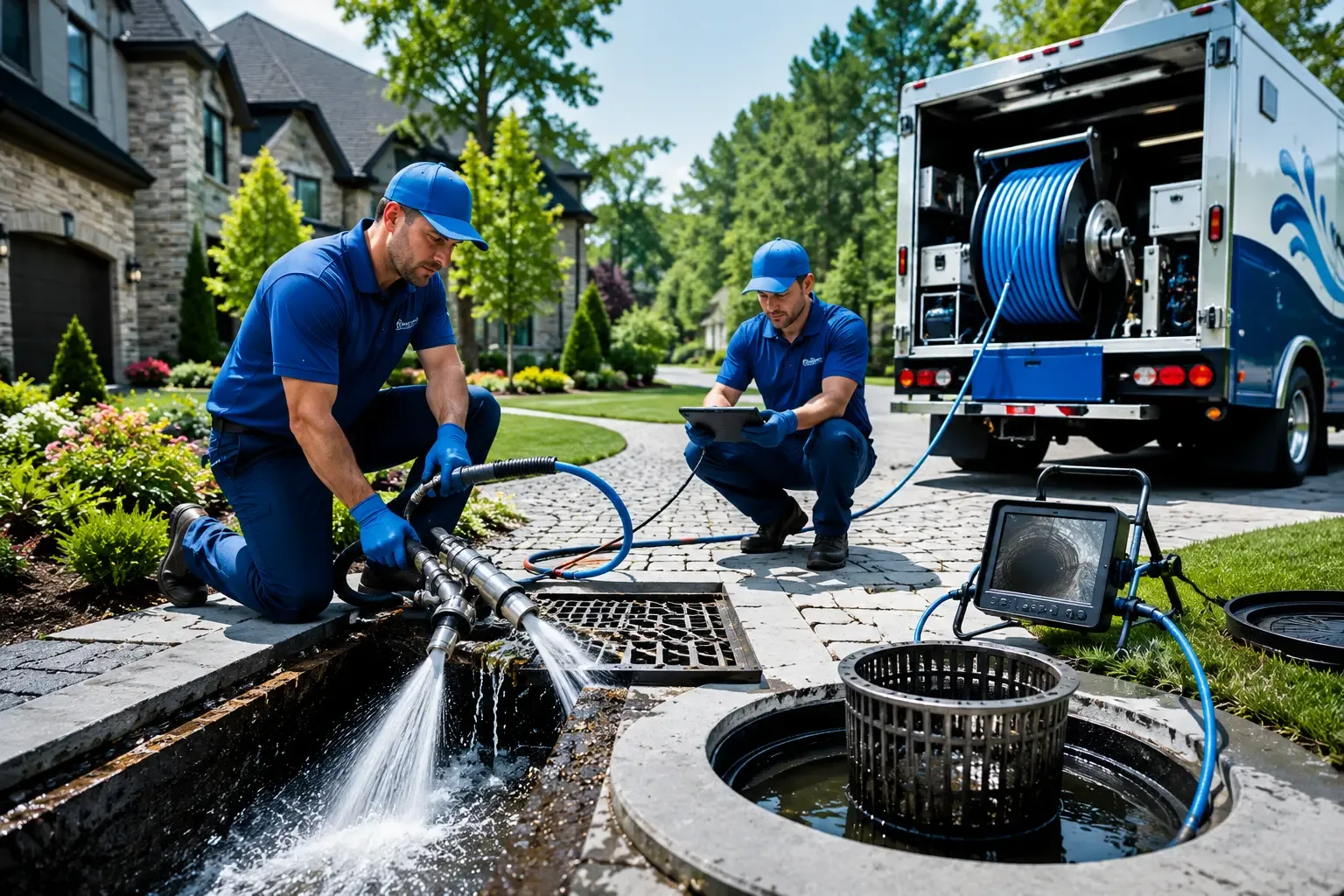 Local outdoor drain cleaning professionals in Evergreen, NC